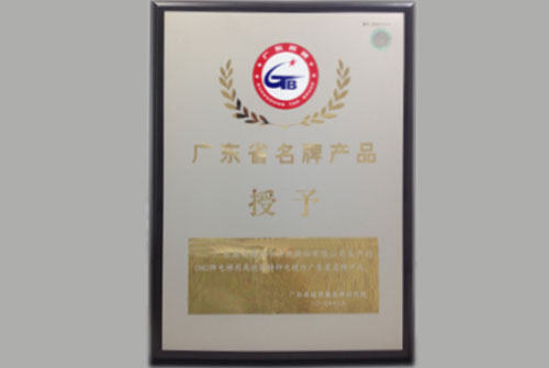 廣東省名牌產品